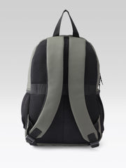 PRIMROSE Backpack with Multiple Pockets, Olive Green, Water-Resistant Material, Side Mesh Pockets