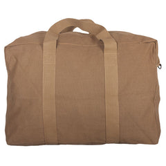 Parachute Cargo Bag 22 OZ Cotton Canvas, Coyote Brown