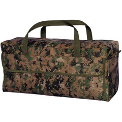 Jumbo Mechanic's Tool Bag 22 OZ with Brass Zipper, Digital Woodland