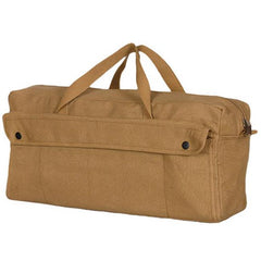 Jumbo Mechanic's Tool Bag 22 OZ with Brass Zipper, Coyote Brown