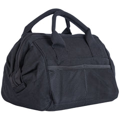Heavy Duty Cotton Canvas GP Paramedic Bag, 22 OZ, Black