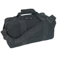 Heavy Duty Cotton Canvas 22 OZ, Gear Bag, Black, 12" x 24"