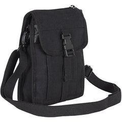 Cotton Canvas Ultimate Travel Portfolio 22 OZ, Black