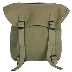 Heavy Duty Cotton Canvas 22 OZ, BUTT PACK, OLIVE DRAB