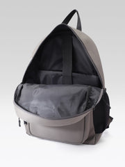 PRIMROSE Multi-Pocket Backpack, Grey, Water-Resistant Material, Side Mesh Pockets, Multiple Compartments