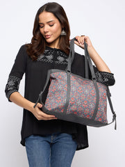 PRIMROSE Printed Tote Bag for Women, Multicolour Floral Pattern, with Shoulder Straps