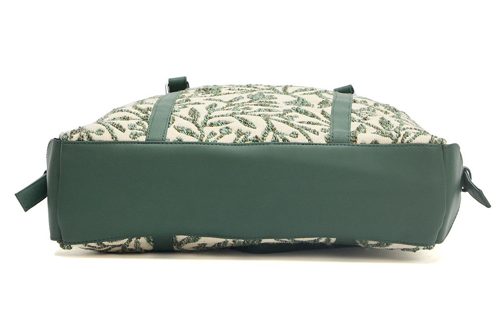 PRIMROSE Women's Tote (Forest Green and Cream)