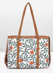 PRIMROSE Women's Floral Print Tote Bag