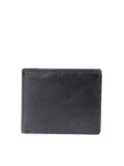 PRIMROSE Men's Leather Bi-fold Wallet, Classic Black, Slim Design