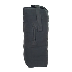 Top Load Duffel Bag 22 OZ Cotton Canvas, Black