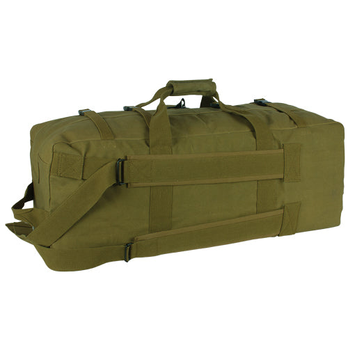 Gen II Two Strap Duffel Bag 22 OZ Cotton Canvas,  Olive Drab