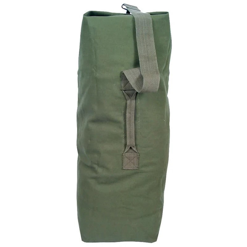 Top Load Duffel Bag 22 OZ Cotton Canvas, Olive drab