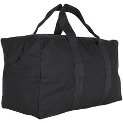 Parachute Cargo Bag 22 OZ Cotton Canvas, Black