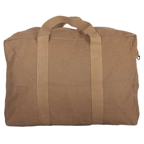 Parachute Cargo Bag 22 OZ Cotton Canvas, Coyote Brown