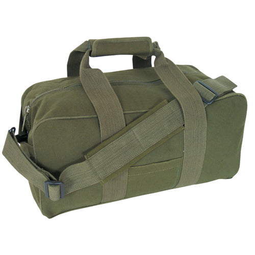 Heavy Duty Cotton Canvas 22 OZ, Gear Bag, Olive Drab, 12" x 24"