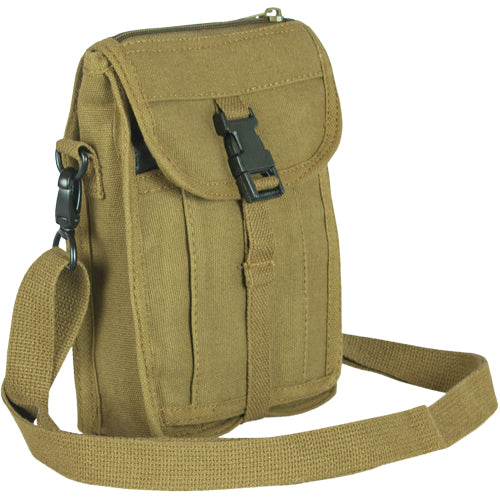 Cotton Canvas Ultimate Travel Portfolio 22 OZ, Olive Drab