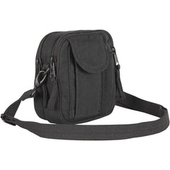 Heavy Duty Cotton Canvas Deluxe Excursion Organizer 22 OZ, Black