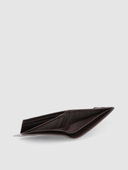 PRIMROSE Classic Leather Bi-fold Wallet for Men, Brown, Slim Design