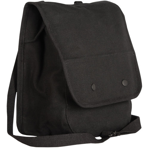 Heavy Duty Cotton Canvas 22 OZ Map Case, Black