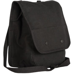 Heavy Duty Cotton Canvas 22 OZ Map Case, Black