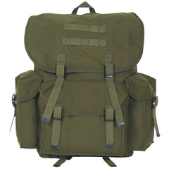 NATO Style Rucksack 22 OZ Backpack, Olive Drab