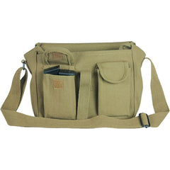 Heavy Duty Cotton Canvas 22 OZ Ammo Utility Shoulder Bag, Olive Drab,10" x 8