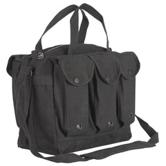Cotton Canvas Mag/Shooter’s Bag 22 OZ , Black