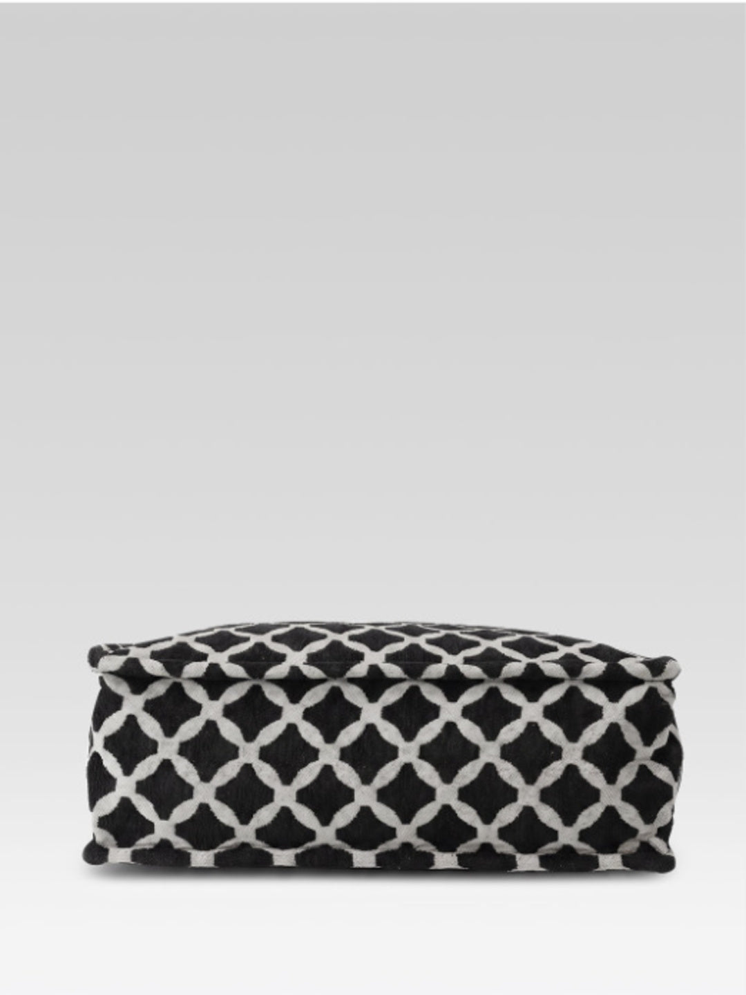 PRIMROSE Black and White Geometric Print Tote Bag, Modern Style