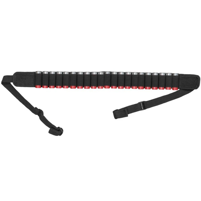 Cotton Canvas Gun Sling with Keepers 22 OZ, Black