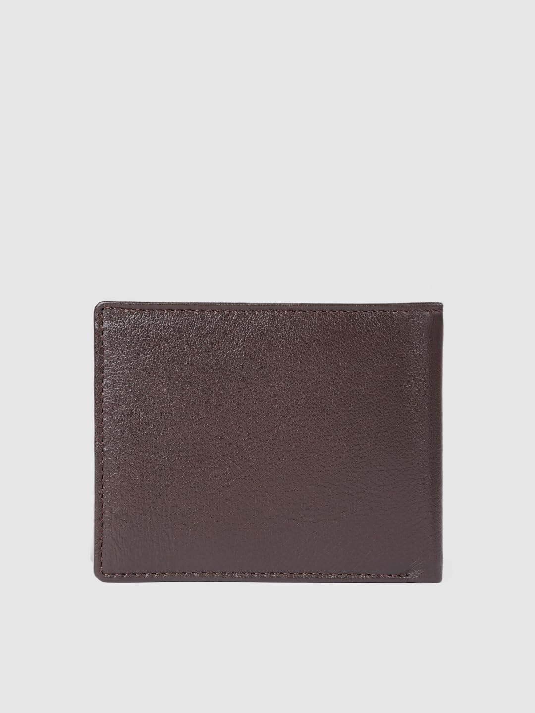 PRIMROSE Classic Leather Bi-fold Wallet for Men, Brown, Slim Design