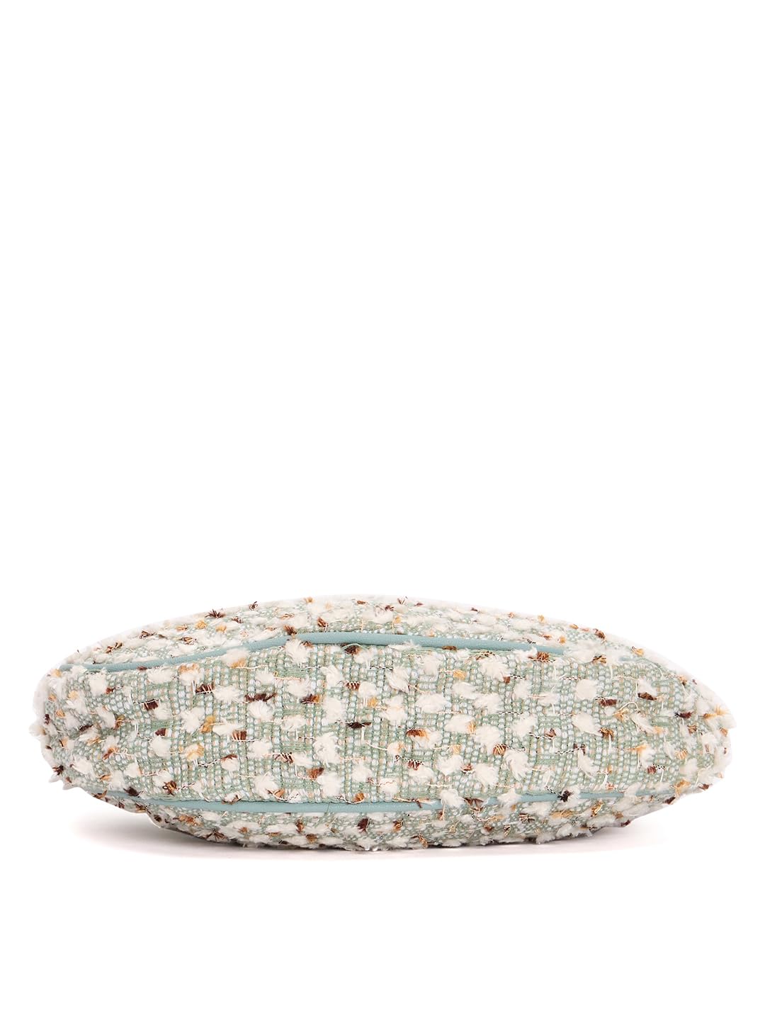 RIMROCK Floral Pattern Crossbody Bag, Mint Green Shoulder Strap, Textured Fabric Design