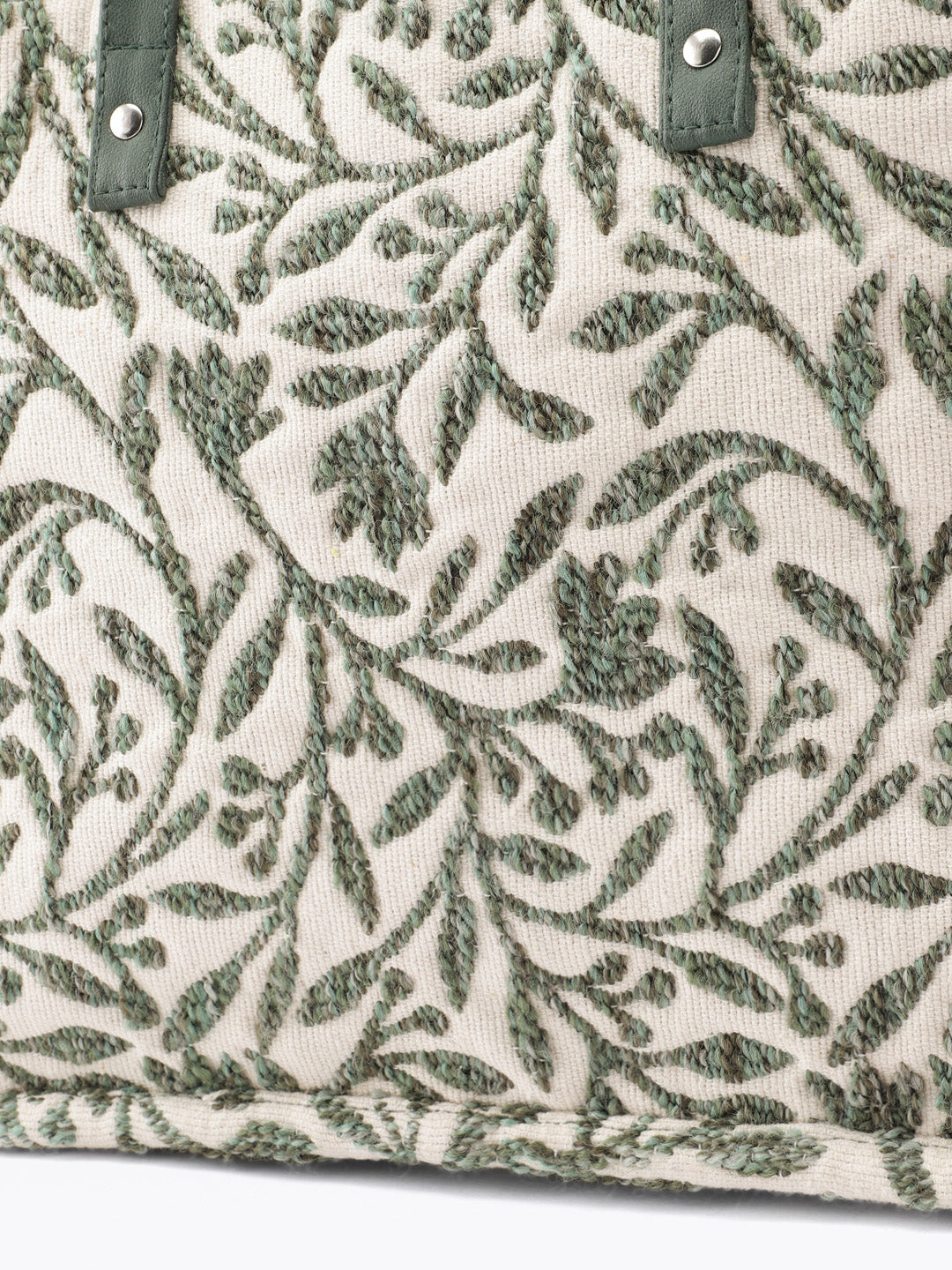 PRIMROSE Tapestry Tote Bag, Green Floral